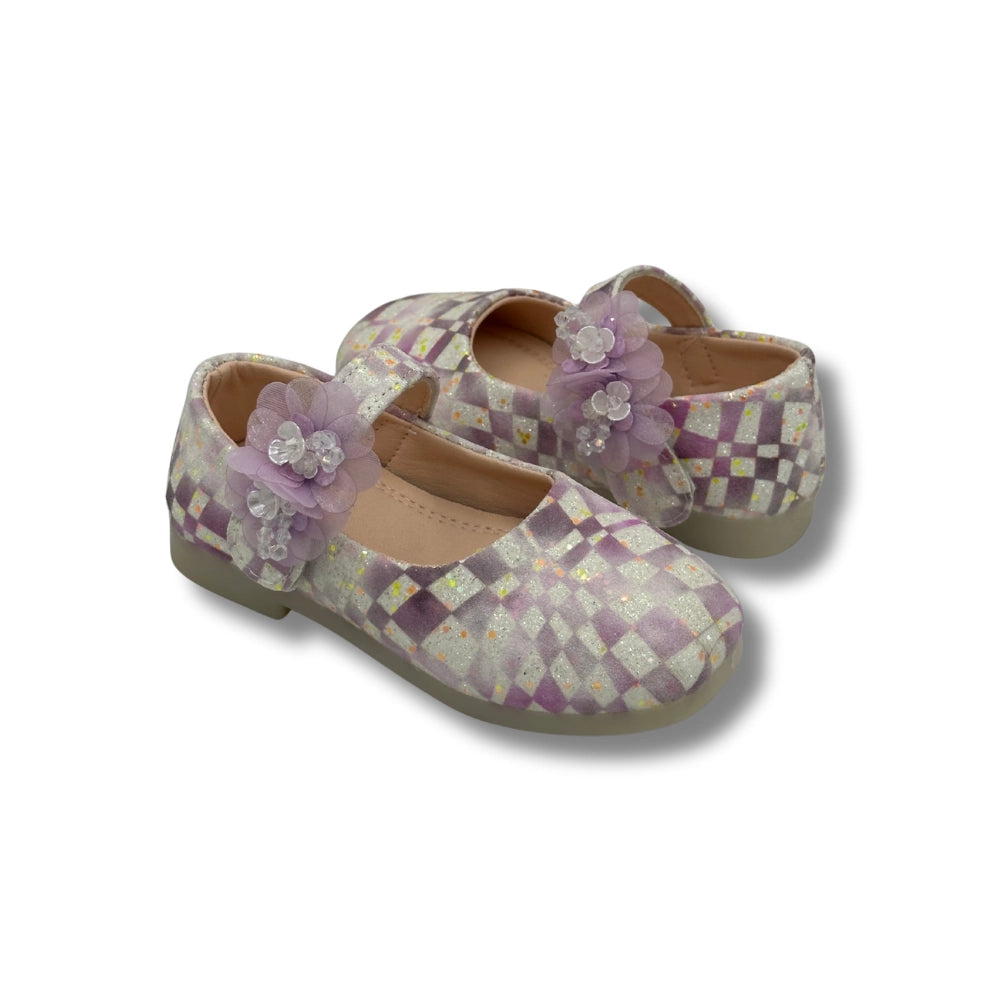 (WS-454) Ballerina Partywear PURPLE Shoes