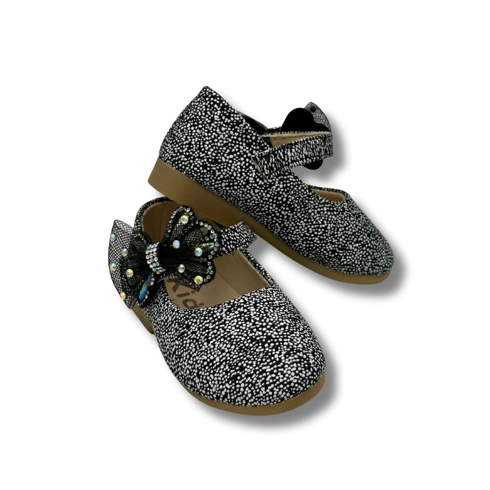 (WS-828) Ballerina Partywear BLACK Shoes
