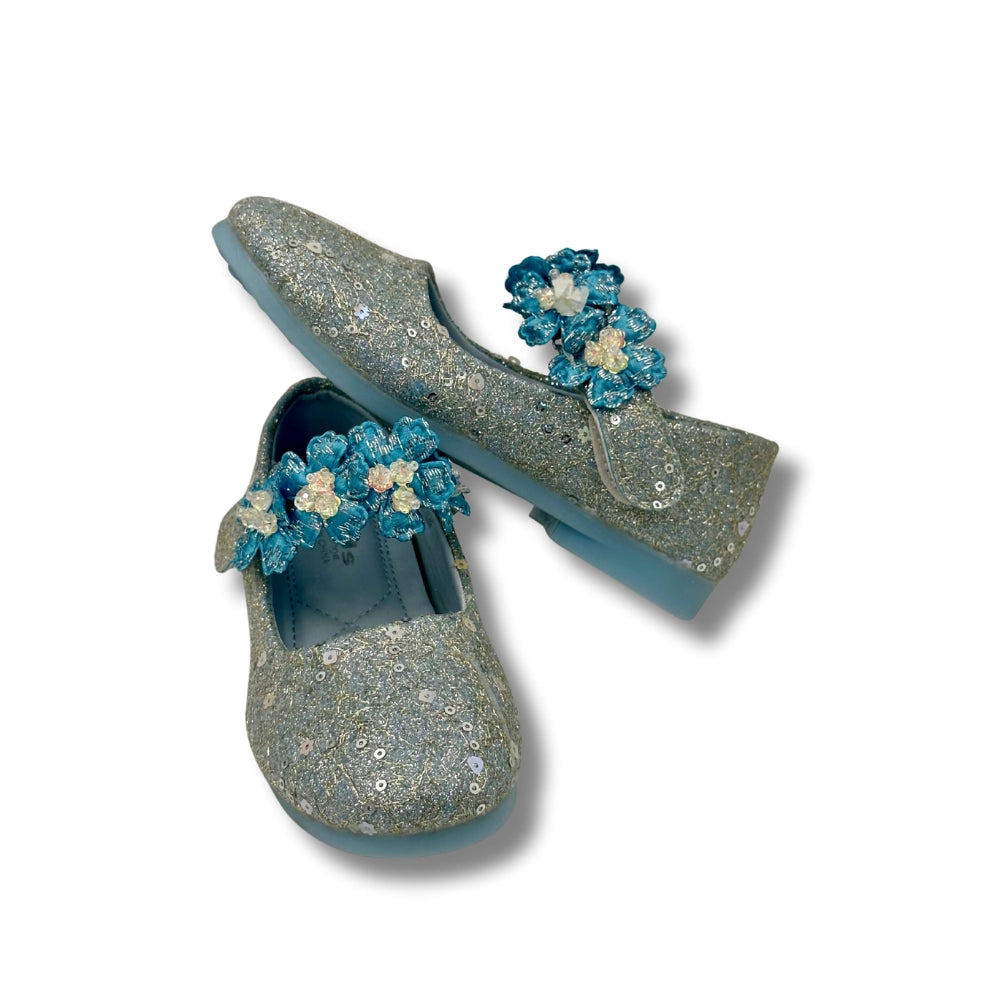 (WS-1075) Ballerina Partywear BLUE Shoes