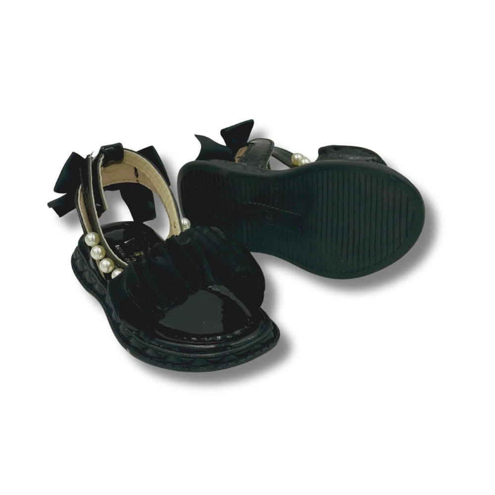 (WS-1274) Fancy Sandals BLACK