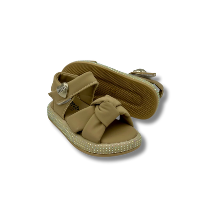 (WS-347-2) Sandals BEIGE