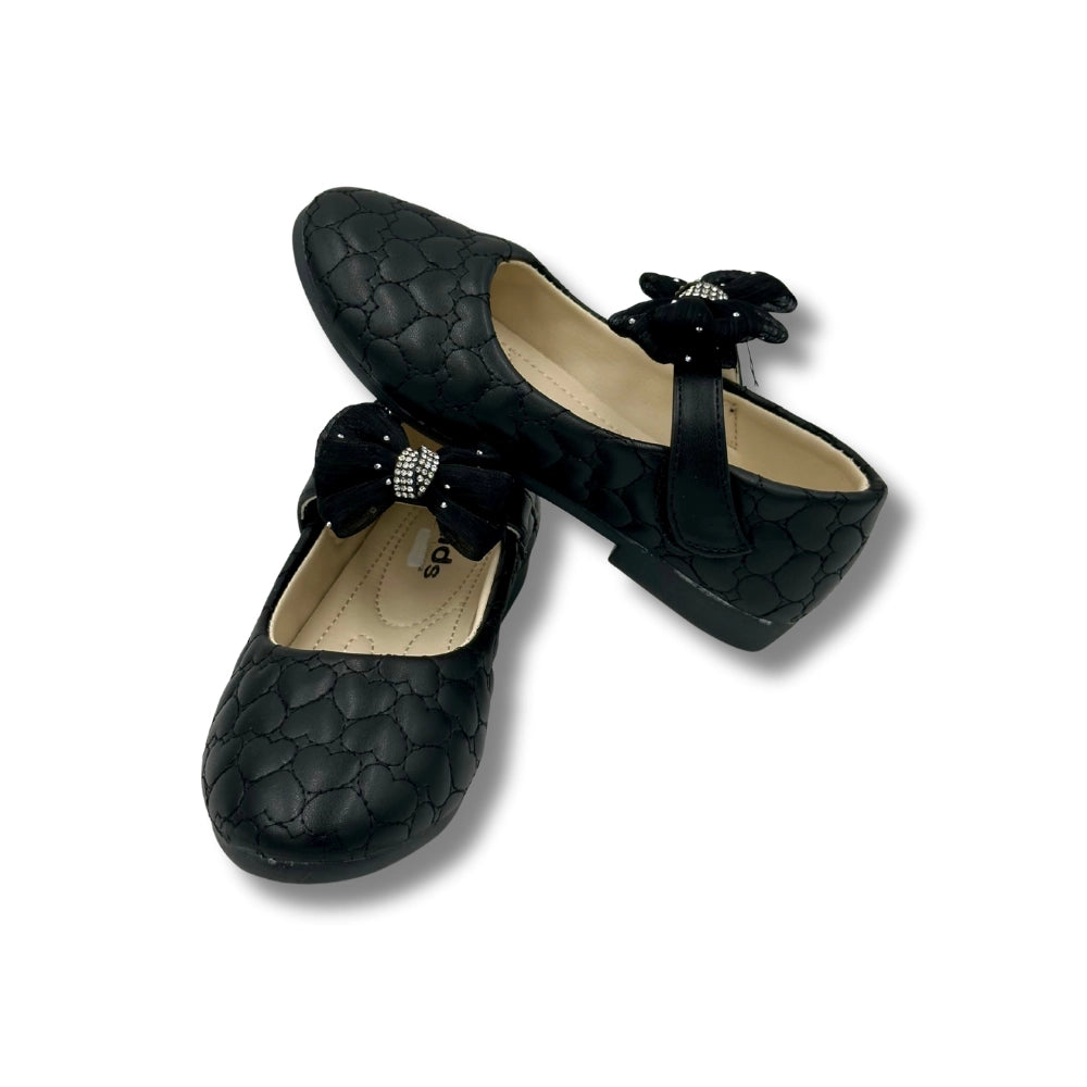 (WS-964-2) Ballerina Partywear BLACK Shoes