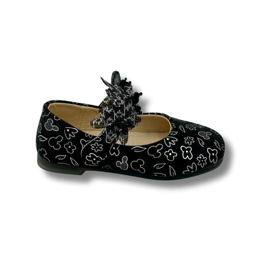 (WS-437-3) Ballerina Partywear BLACK Shoes