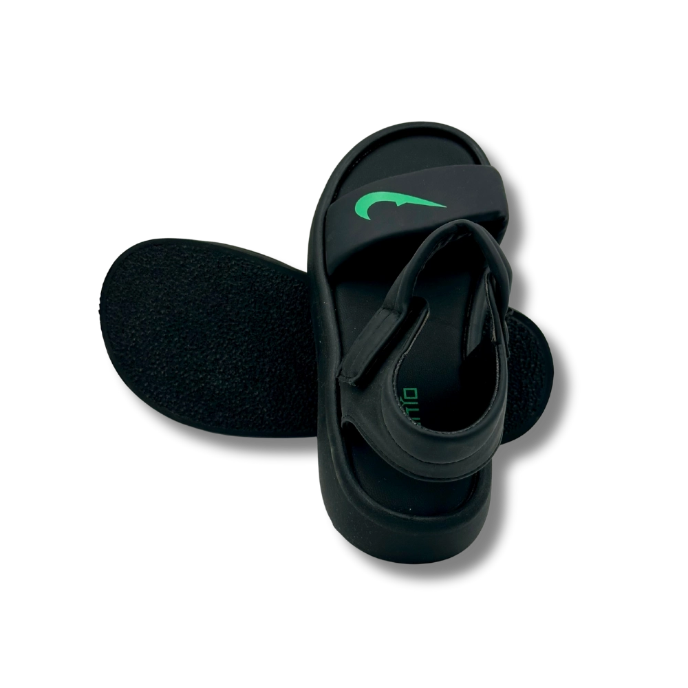 (WS-875-2) Sandals BLACK