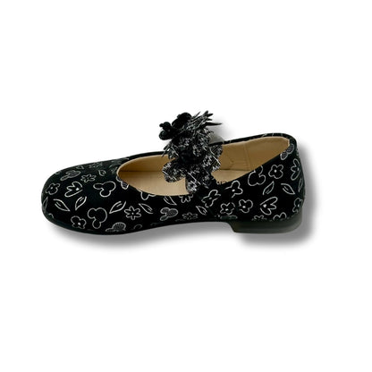(WS-437-3) Ballerina Partywear BLACK Shoes