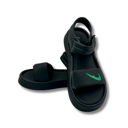 (WS-875-2) Sandals BLACK