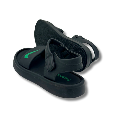 (WS-875-2) Sandals BLACK