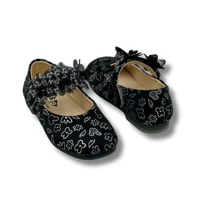 (WS-437-3) Ballerina Partywear BLACK Shoes