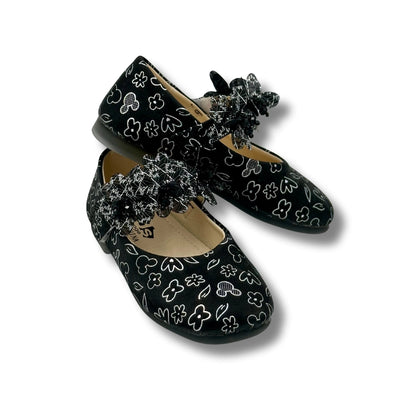 (WS-437-3) Ballerina Partywear BLACK Shoes