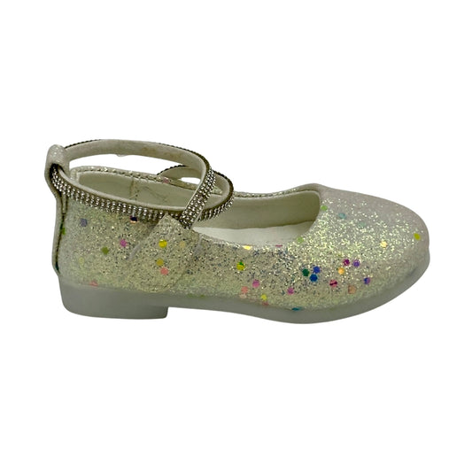 (WS-1060) Ballerina Partywear SILVER Shoes