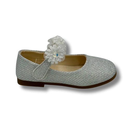 (WS-452) Ballerina Partywear SILVER Shoes