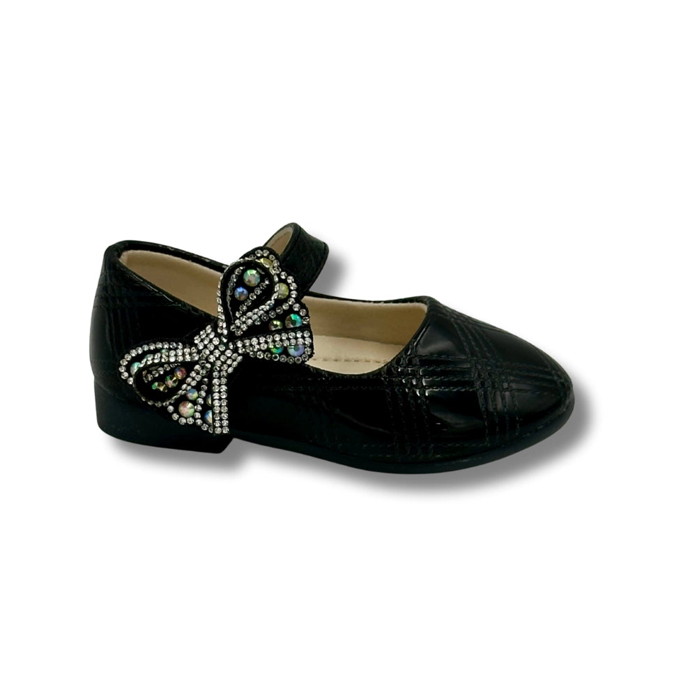 (WS-939) Ballerina Partywear BLACK Shoes