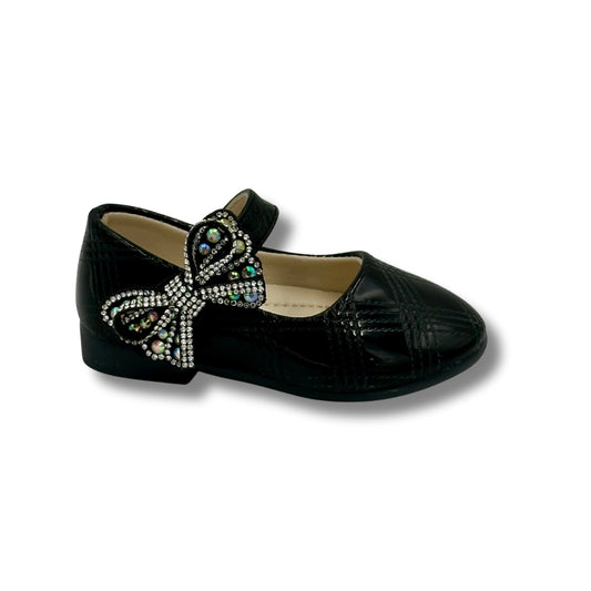 (WS-939) Ballerina Partywear BLACK Shoes