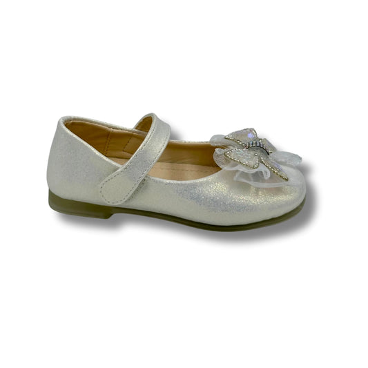 (WS-453) Ballerina Partywear WHITE Shoes