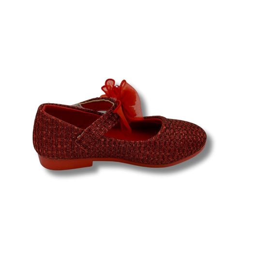 (WS-1317) Ballerina Partywear RED Shoes