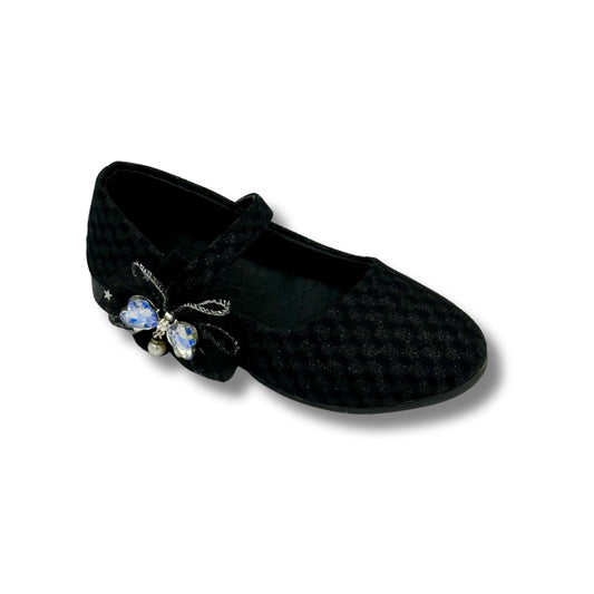 (WS-1191) Ballerina Partywear BLACK Shoes