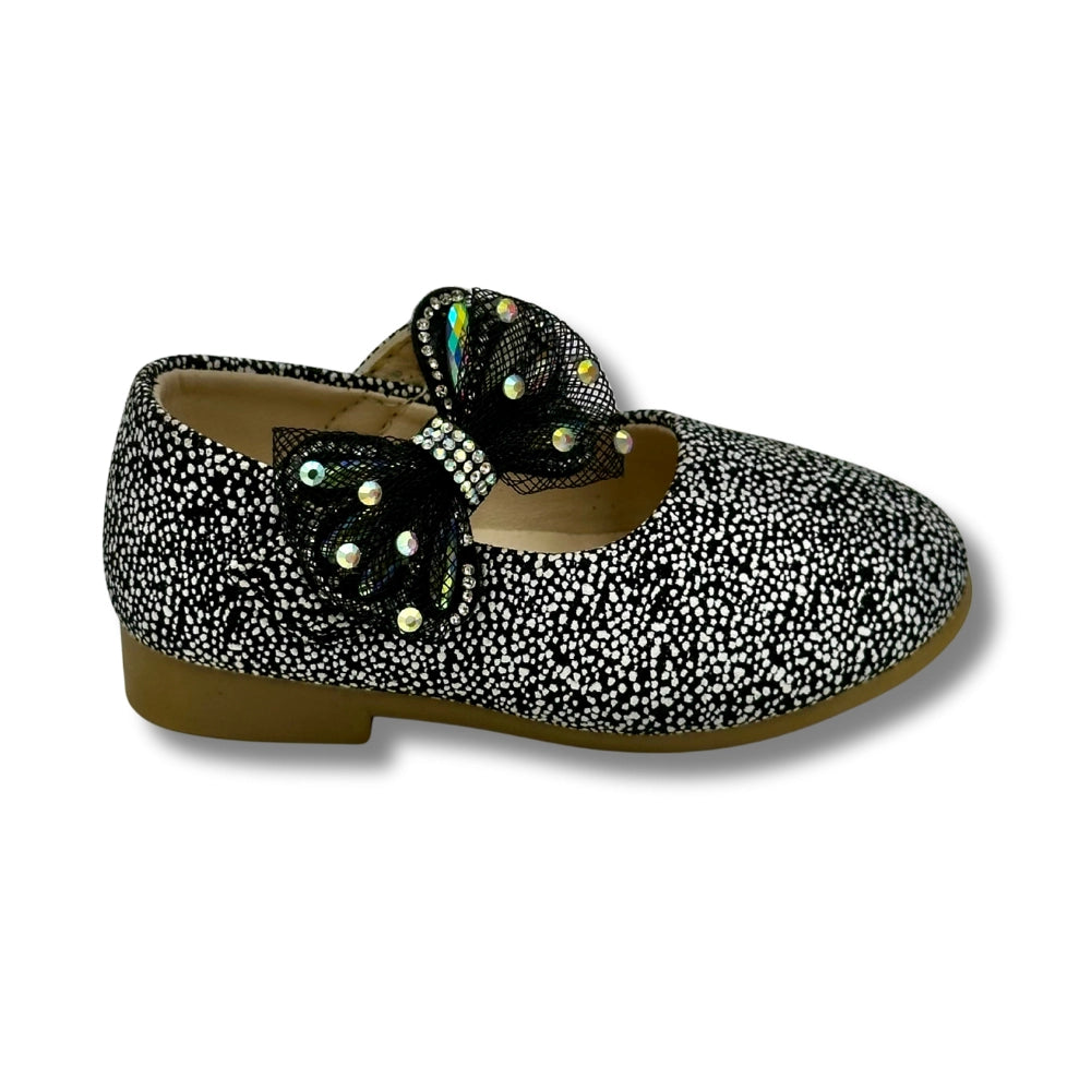 (WS-828) Ballerina Partywear BLACK Shoes