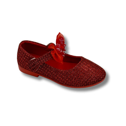 (WS-1305) Ballerina Partywear RED Shoes