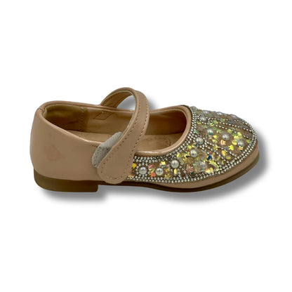 (WS-907) Ballerina Partywear BEIGE  Shoes