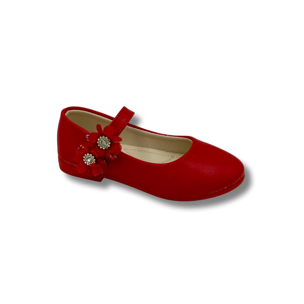 (WS-963) Ballerina Partywear RED Shoes