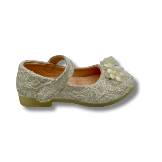 (WS-447) Ballerina Partywear WHITE Shoes