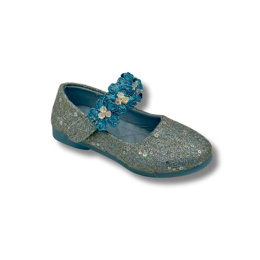 (WS-1075) Ballerina Partywear BLUE Shoes