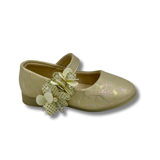 (WS-938-2) Ballerina Partywear GOLDEN  Shoes