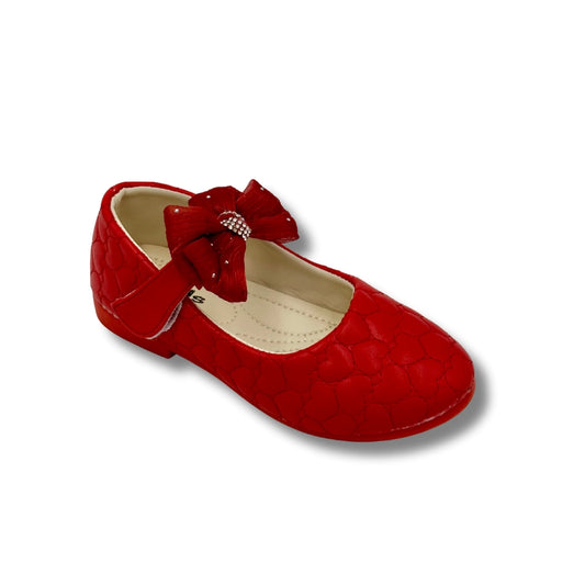 (WS-964-2) Ballerina Partywear RED Shoes
