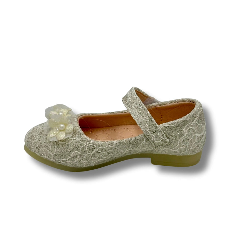 (WS-447) Ballerina Partywear WHITE Shoes