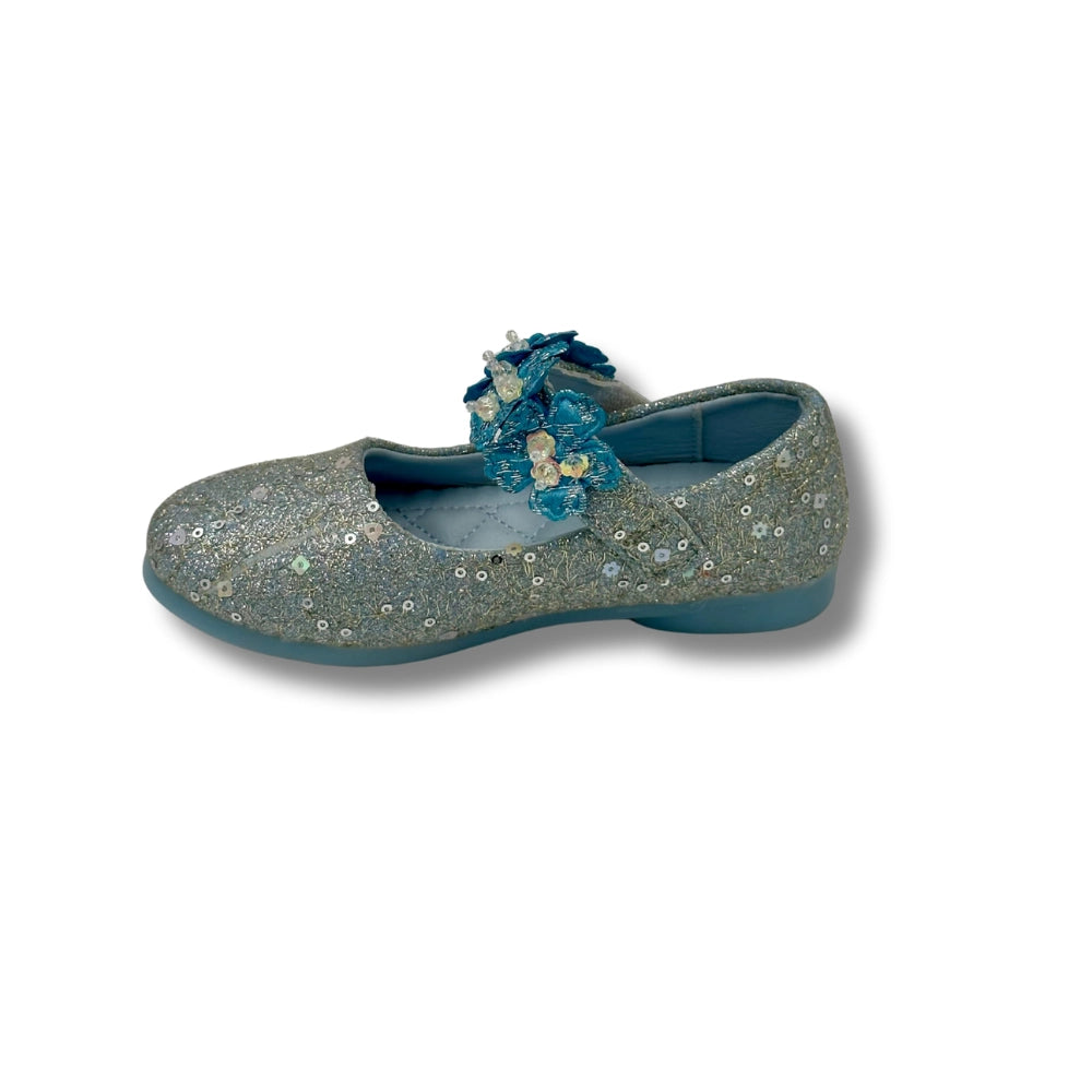 (WS-1075) Ballerina Partywear BLUE Shoes