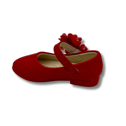 (WS-948) Ballerina Partywear RED VELVET Shoes