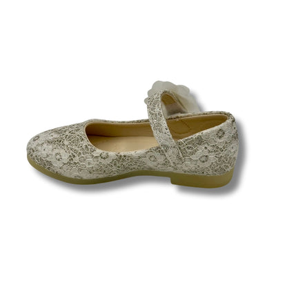 Ballerina Partywear WHITE Shoes (WS-336)