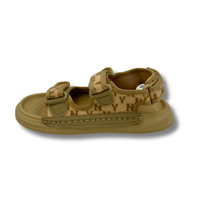 (WS-973-2) Sandals BROWN