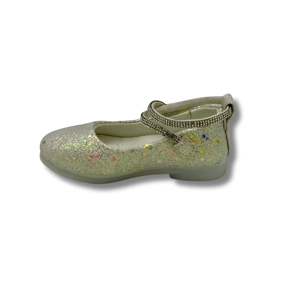 (WS-1060) Ballerina Partywear SILVER Shoes
