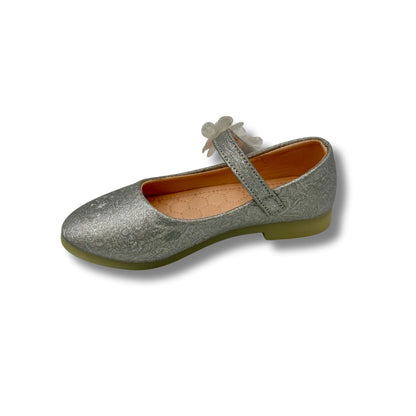 Ballerina Partywear SILVER Shoes (WS-338)