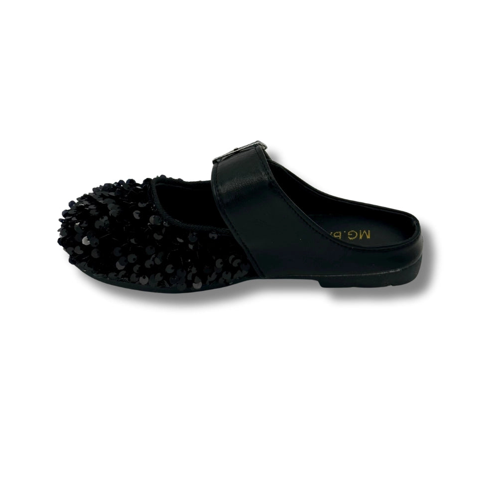 (WS-1304) Ballerina Partywear BLACK Shoes