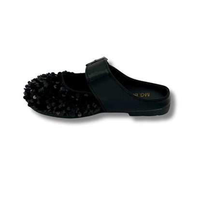 (WS-1304) Ballerina Partywear BLACK Shoes
