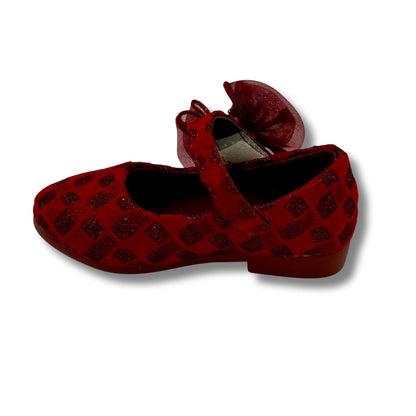 (WS-399) Ballerina Partywear RED Shoes
