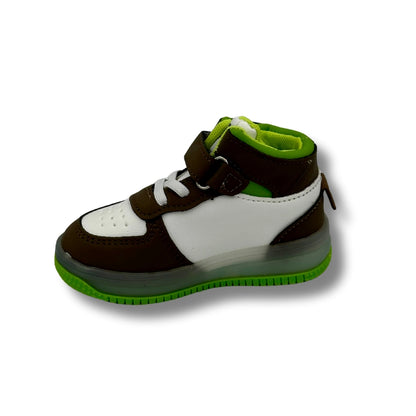 Sport Shoes GREEN with LIGHTS (WS-445)