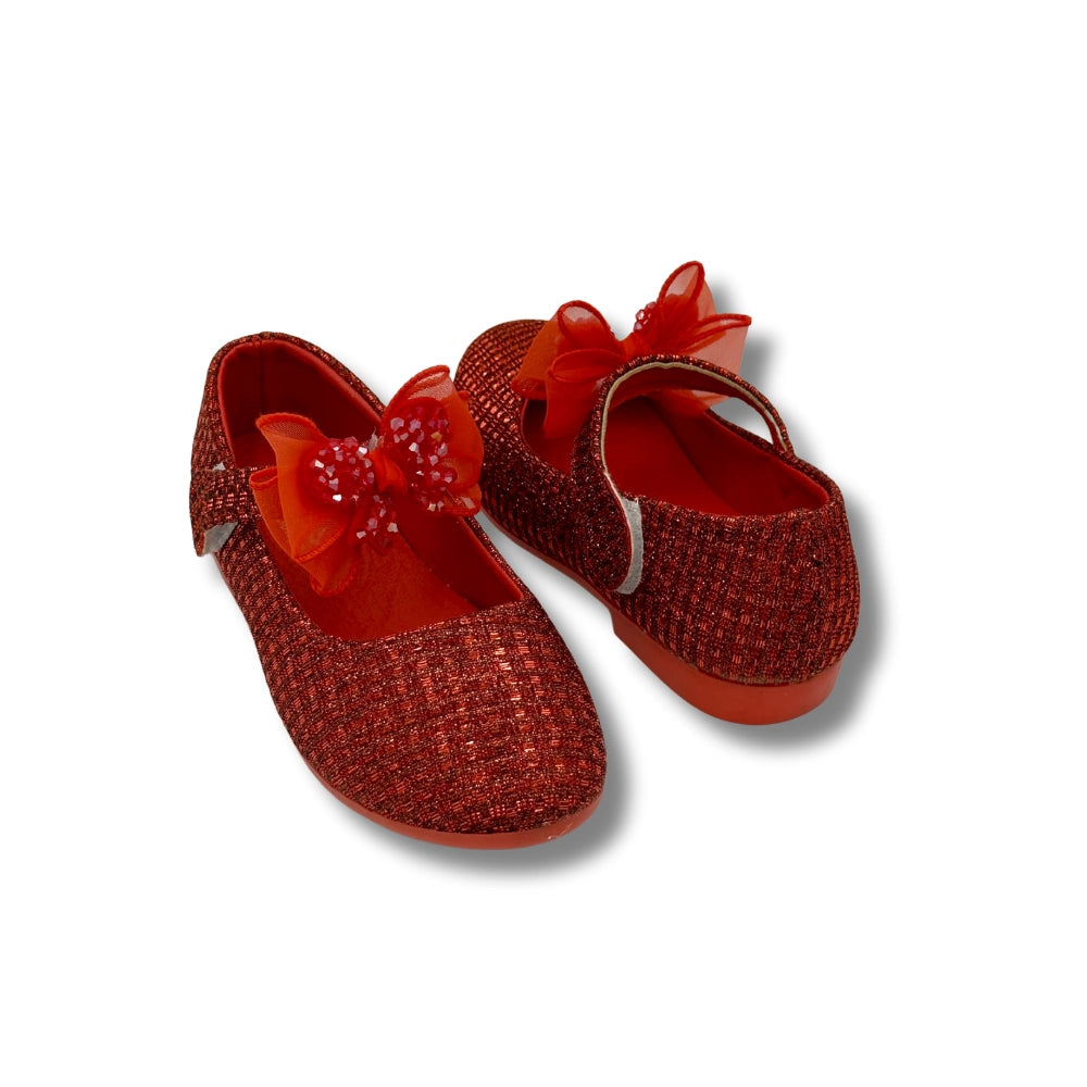 (WS-1305) Ballerina Partywear RED Shoes