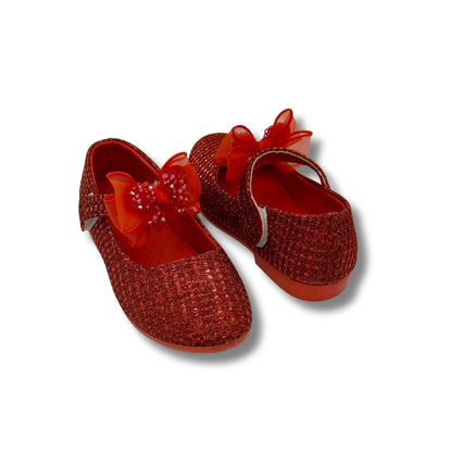 (WS-1305) Ballerina Partywear RED Shoes