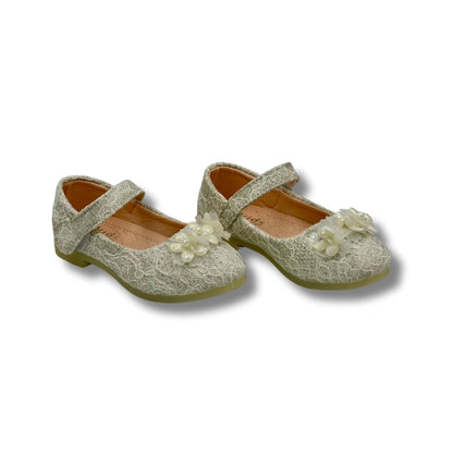 (WS-447) Ballerina Partywear WHITE Shoes