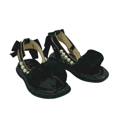 (WS-1274) Fancy Sandals BLACK