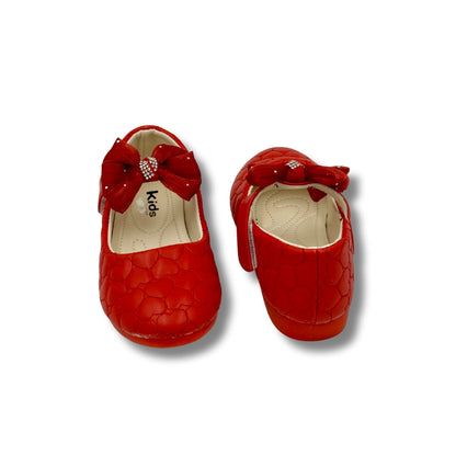 (WS-964-2) Ballerina Partywear RED Shoes