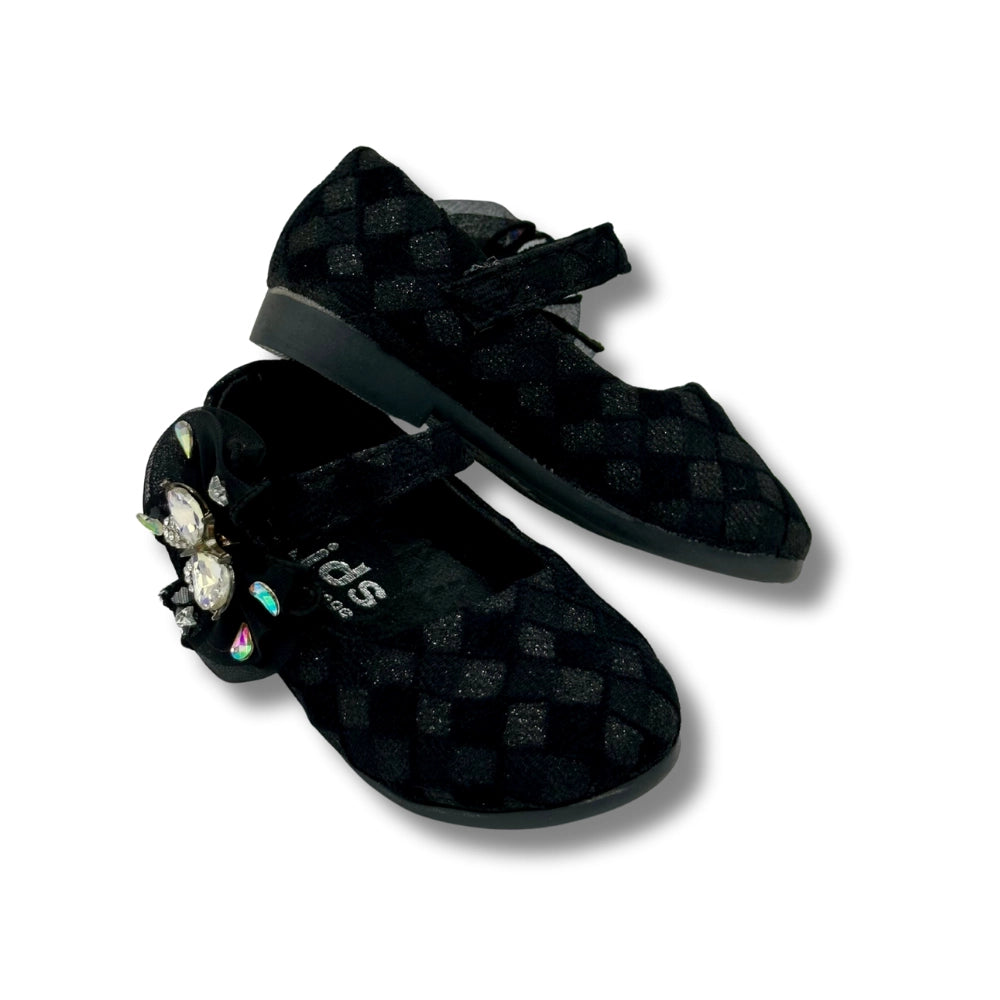 (WS-1169) Ballerina Partywear BLACK Shoes