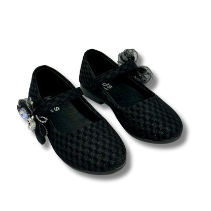 (WS-1191) Ballerina Partywear BLACK Shoes