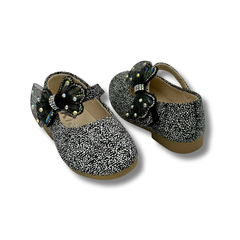 (WS-828) Ballerina Partywear BLACK Shoes