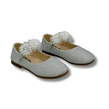 (WS-452) Ballerina Partywear SILVER Shoes
