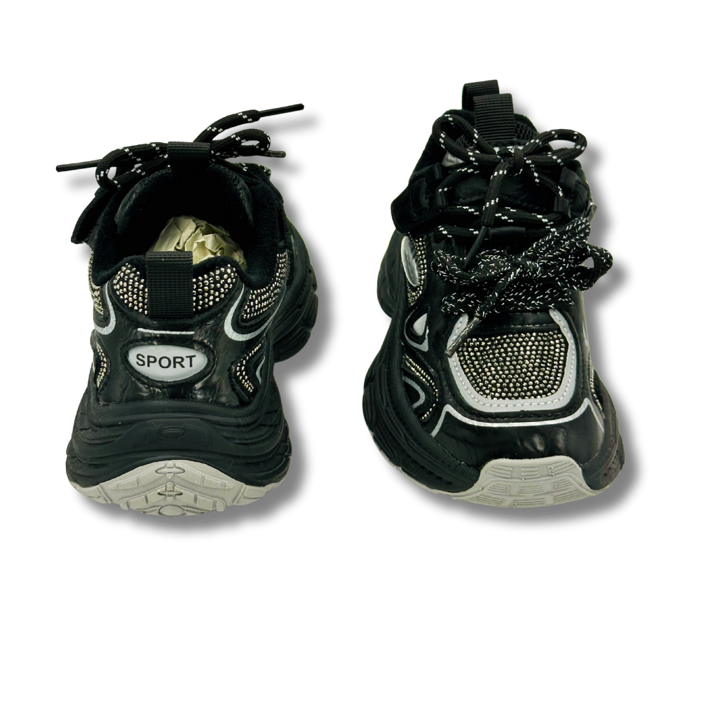 Sport Shoe BLACK (WS-375)