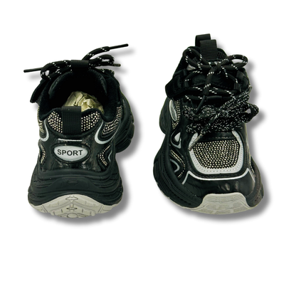 Sport Shoe BLACK (WS-375)